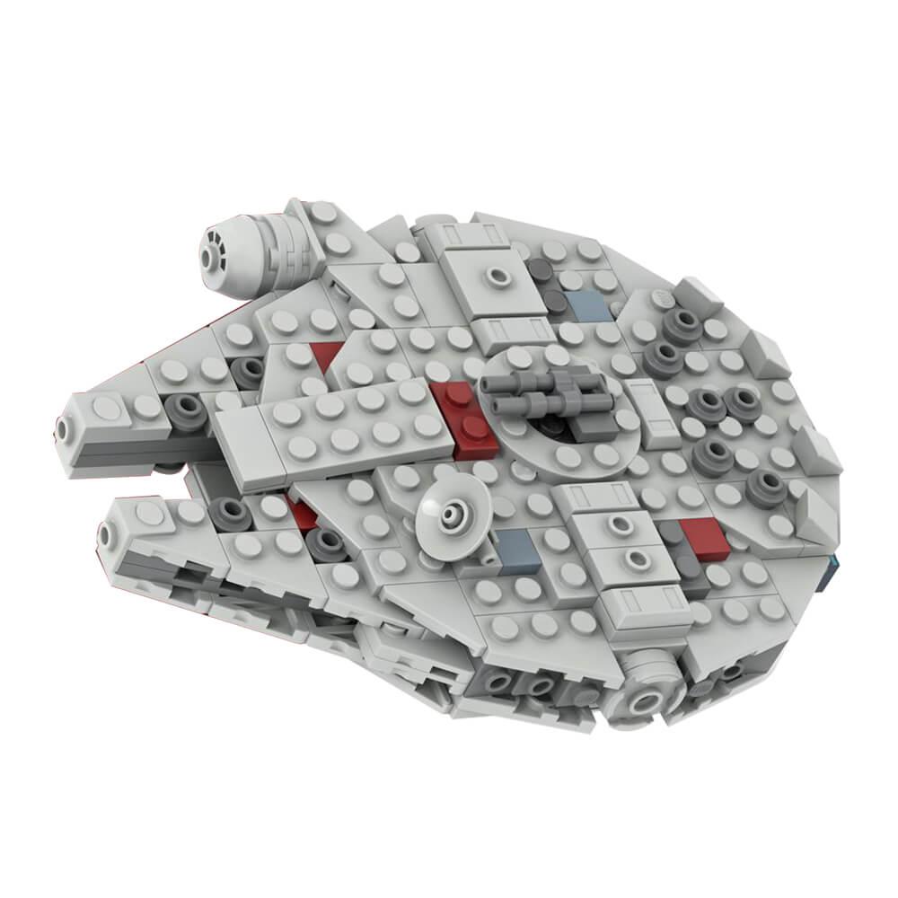 Micro Millennium Falcon Space War MOC 386pcs - Building blocks set - Turbo Moc