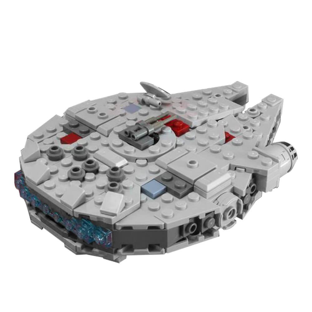 Micro Millennium Falcon Space War MOC 386pcs