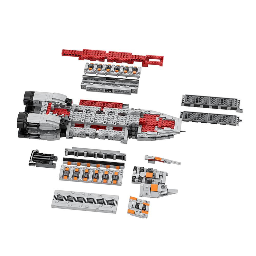 Battlestar Galactica: Minotaur MOC 1751pcs