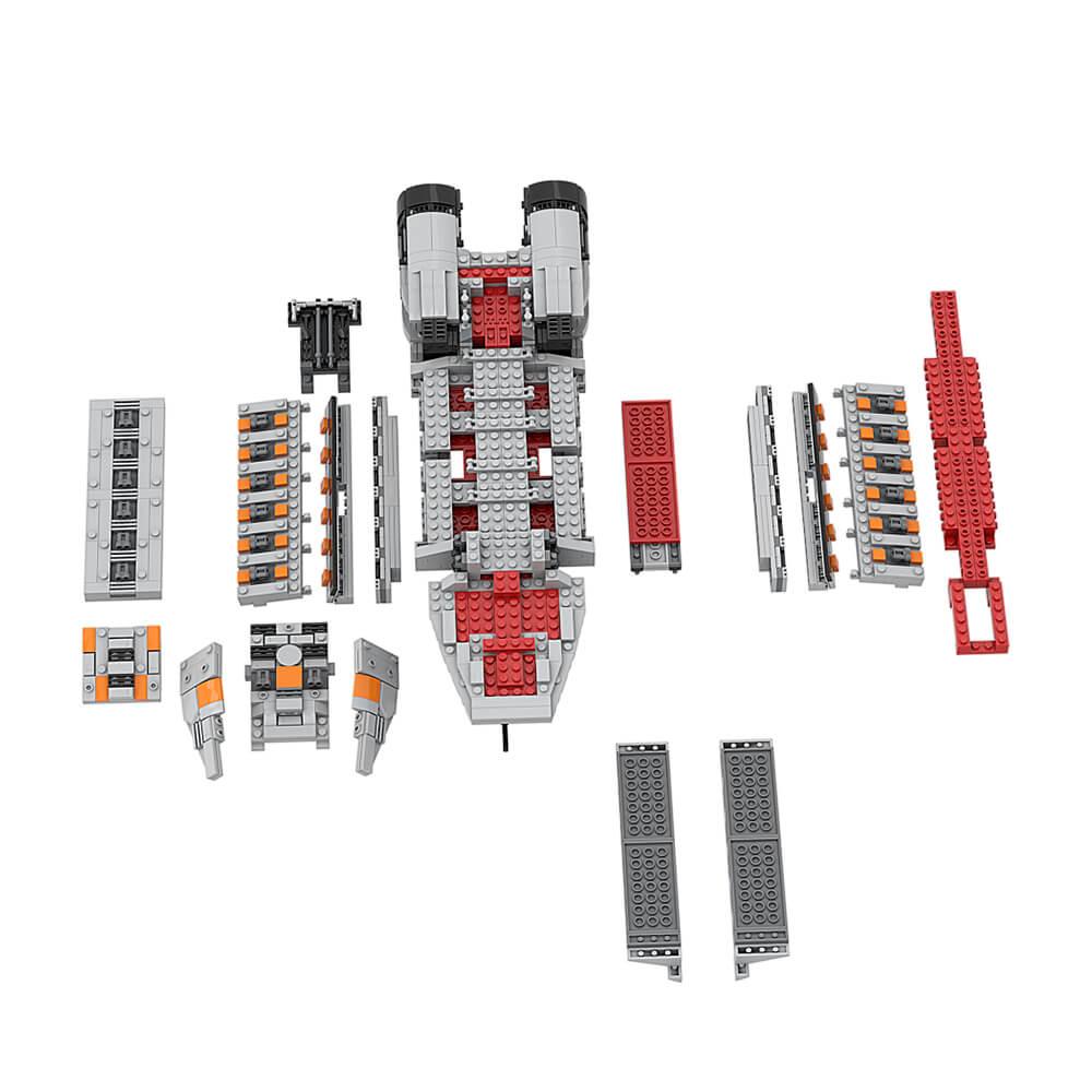 Battlestar Galactica: Minotaur MOC 1751pcs