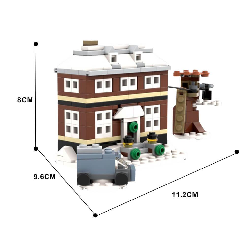 The Microscale McCallister House MOC 297pcs