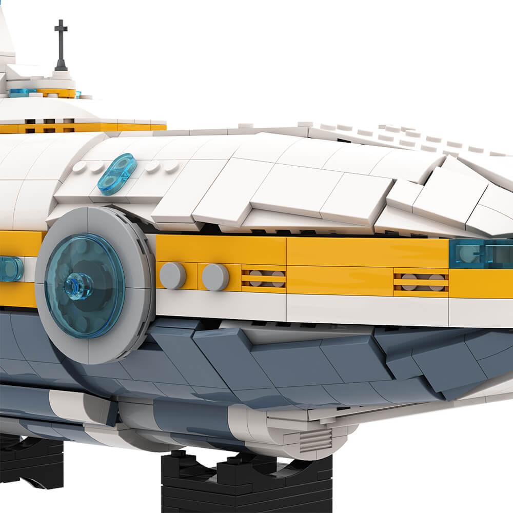 Aurora Capital Ship of the Deep Sea MOC 1438pcs