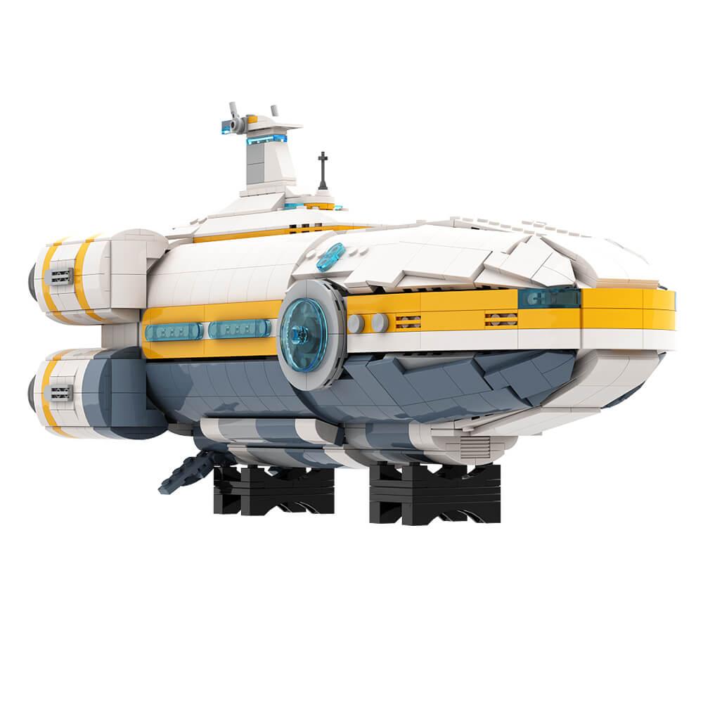 Aurora Capital Ship of the Deep Sea MOC 1438pcs - Building blocks set - Turbo Moc