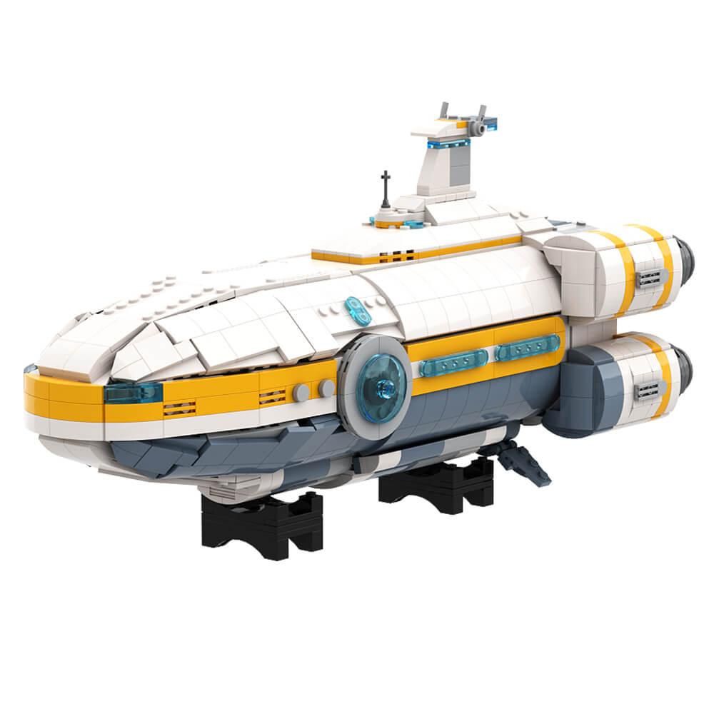 Aurora Capital Ship of the Deep Sea MOC 1438pcs