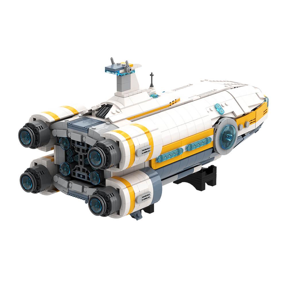 Aurora Capital Ship of the Deep Sea MOC 1438pcs