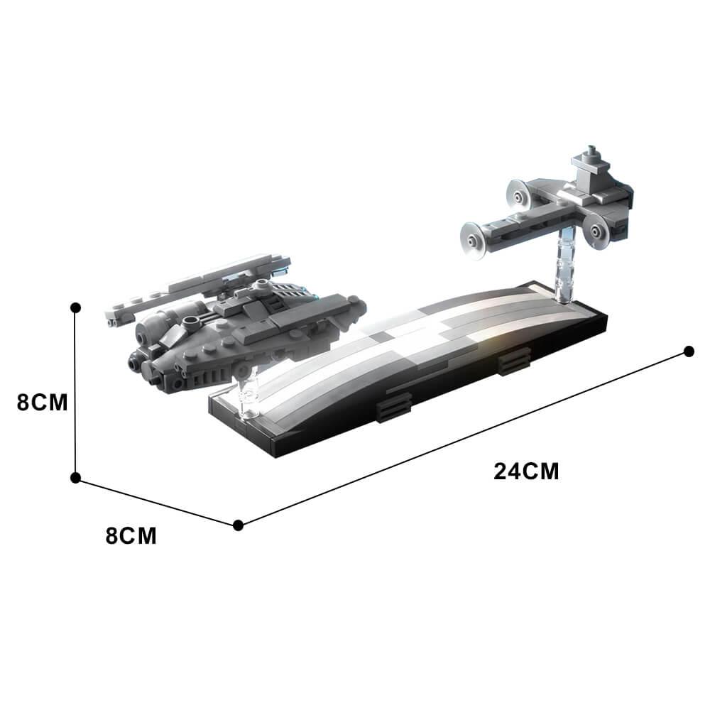 FONDOR HAULCRAFT Space War MOC 224pcs