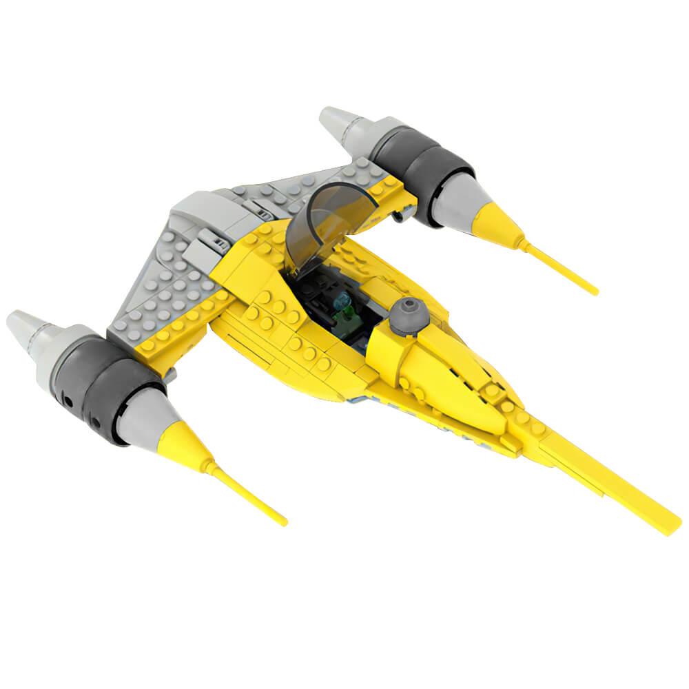 Midi Naboo N-1 Starfighter Space War MOC 259pcs