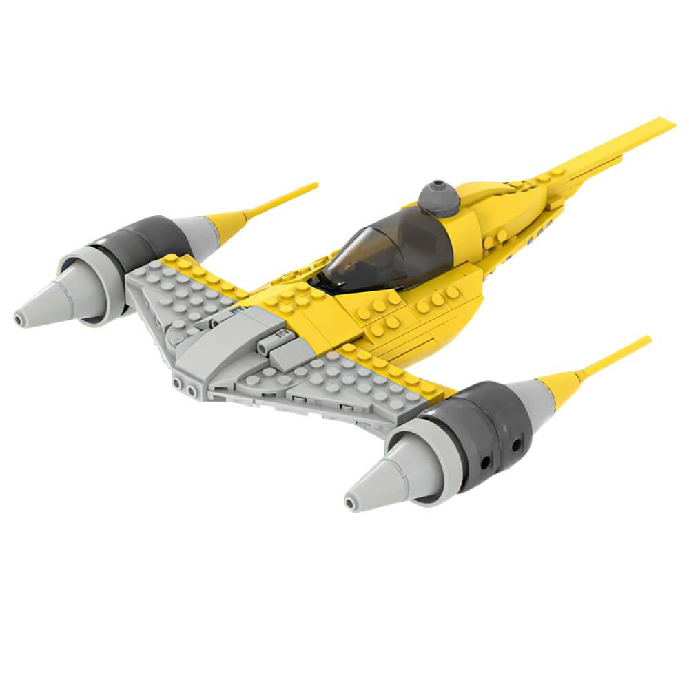 Midi Naboo N-1 Starfighter Space War MOC 259pcs