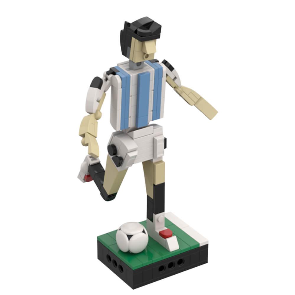 Argentina Soccer Team Player MOC 182pcs - Building blocks set - Turbo Moc