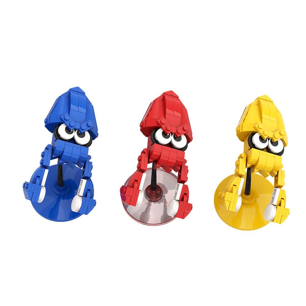 Colored Squid MOC 96pcs - Building blocks set - Turbo Moc