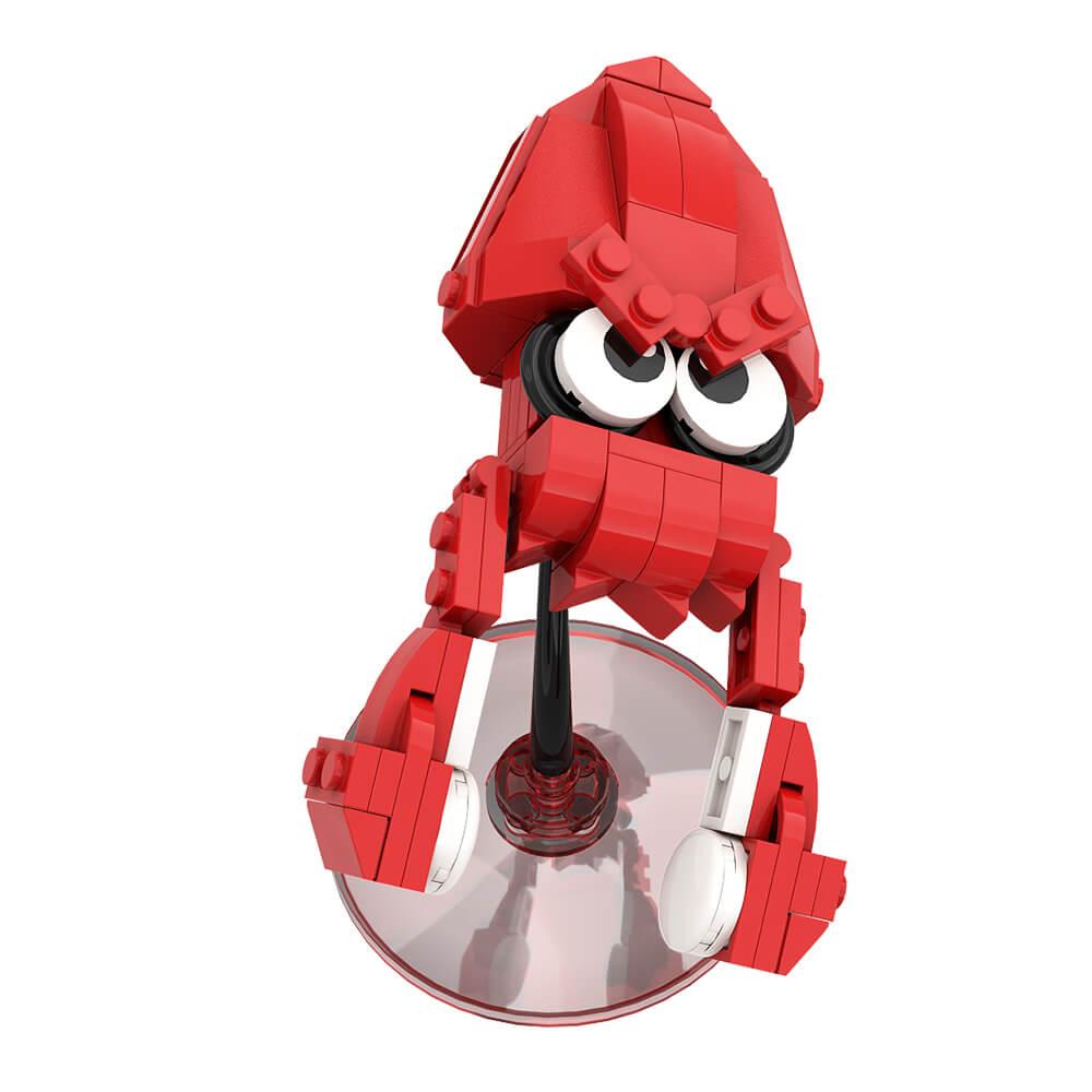 Colored Squid MOC 96pcs