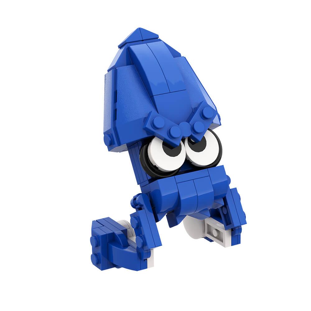 Colored Squid MOC 96pcs