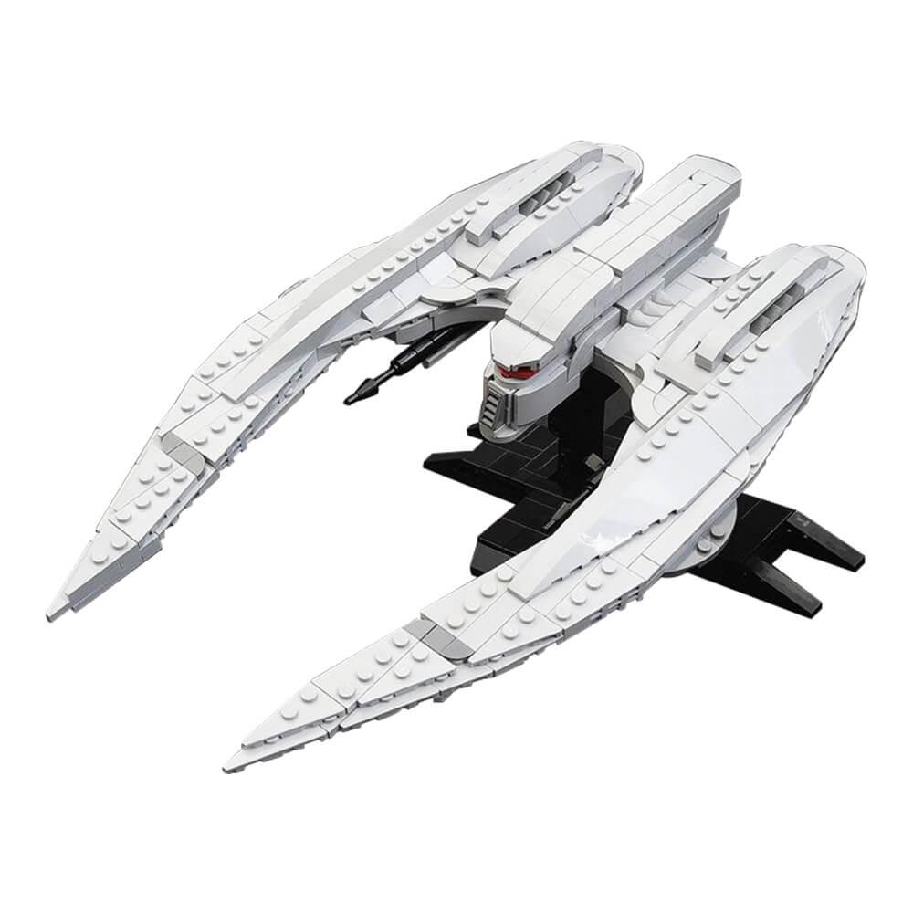 MK II Cylon Raider - Minifig scale MOC 660pcs