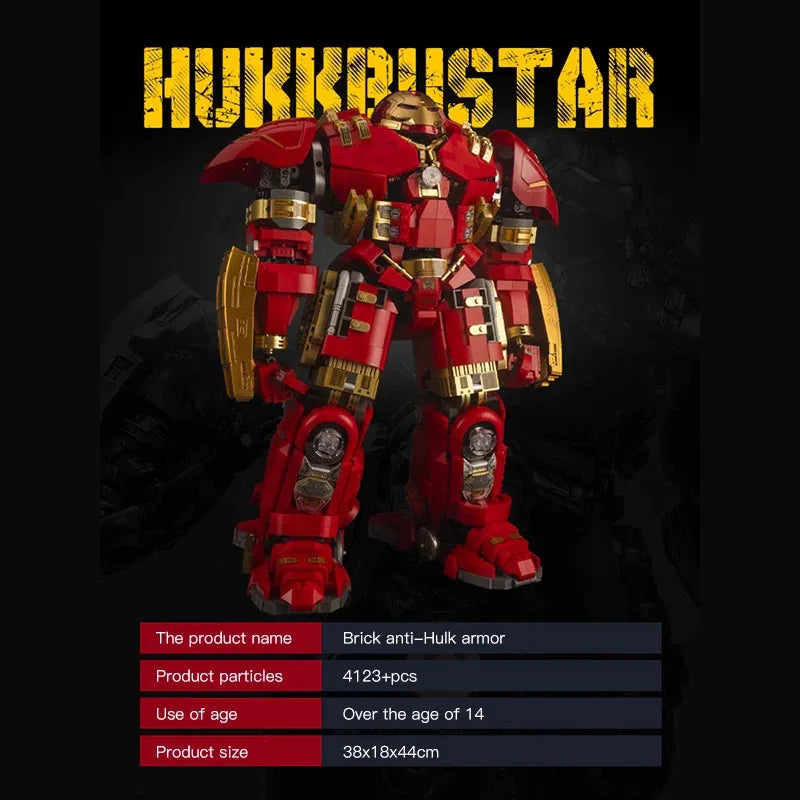 Mech MK44 Hulkbuster Armor Robot Bricks Toy - Building Blocks set compatible Lego - Turbo Moc