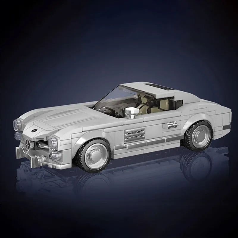 Mini Mercedes-Benz 300SL - Building Blocks set compatible Lego - Turbo Moc