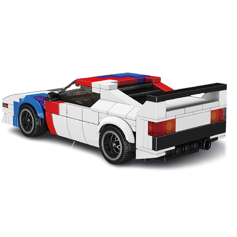BMW M1 Procar s set, compatible with Lego