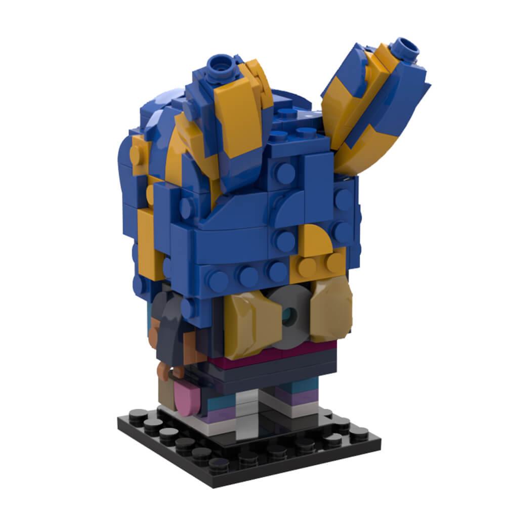 VALORANT Neon Brickheadz MOC 222pcs