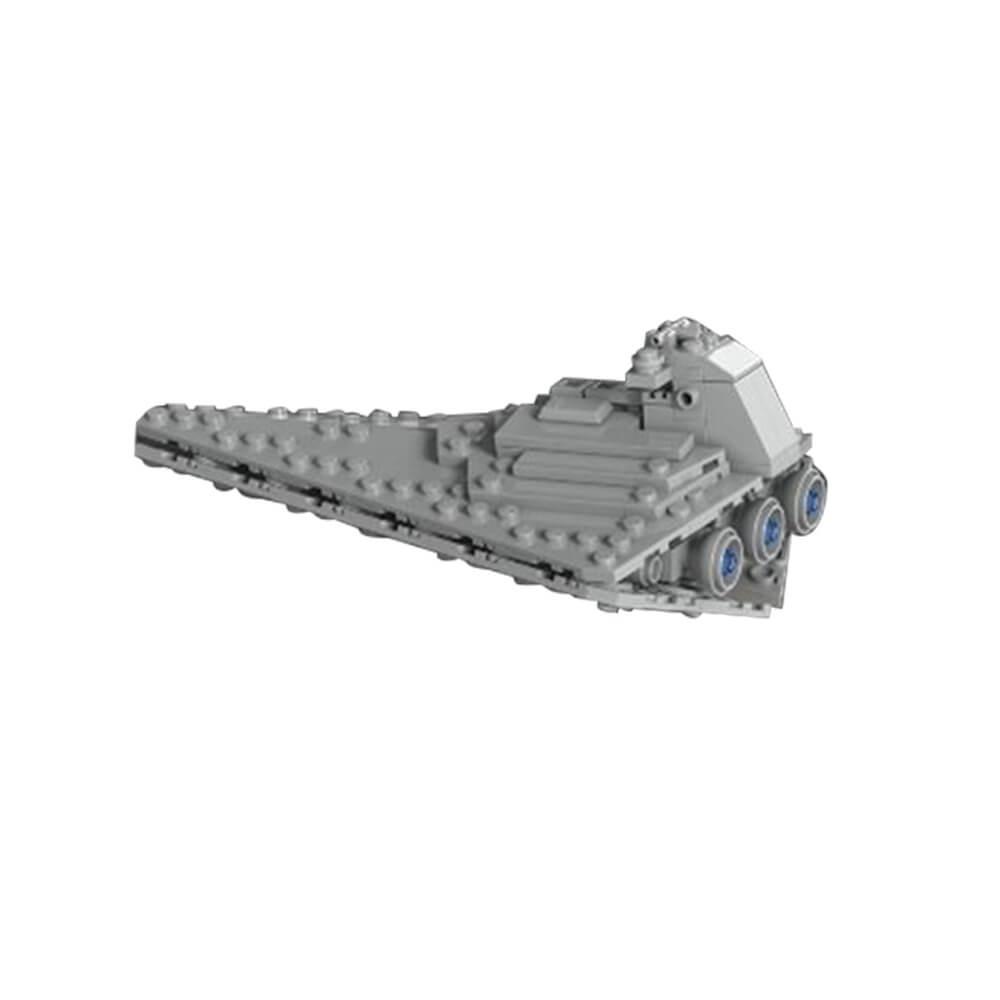 Mini Scale Destroyer Over Jedha Space War MOC 701pcs