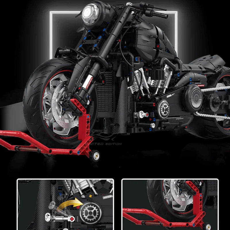 Harley-Davidson V-Rod Custom Shadow 2049pcs