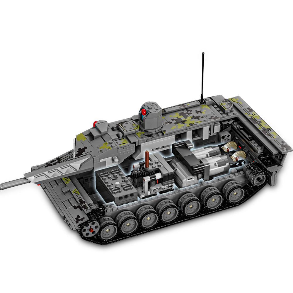 Panther KF51 main battle tank - Building Blocks set compatible Lego - Turbo Moc