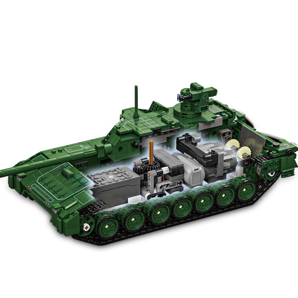 T-14 Armata Main Battle Tank - Building Blocks set compatible Lego - Turbo Moc