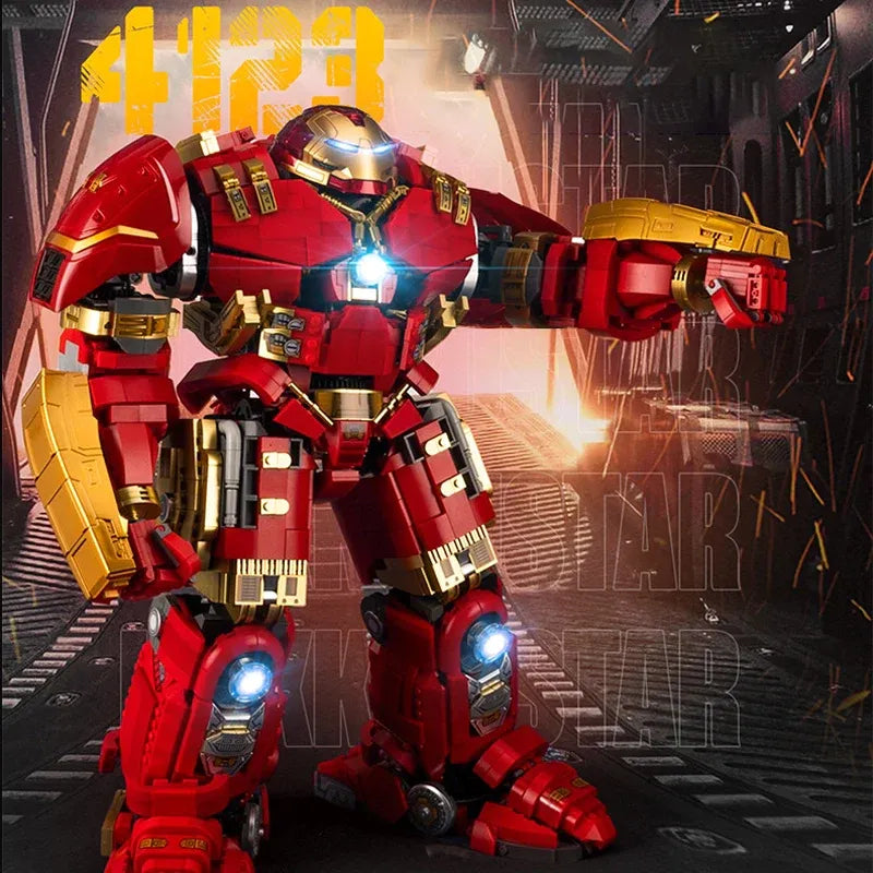 Mech MK44 Hulkbuster Armor Robot Bricks Toy - Building Blocks set compatible Lego - Turbo Moc