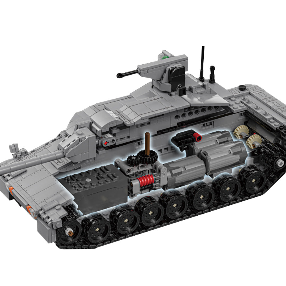 Enhanced Main Battle Tank - Building Blocks set compatible Lego - Turbo Moc