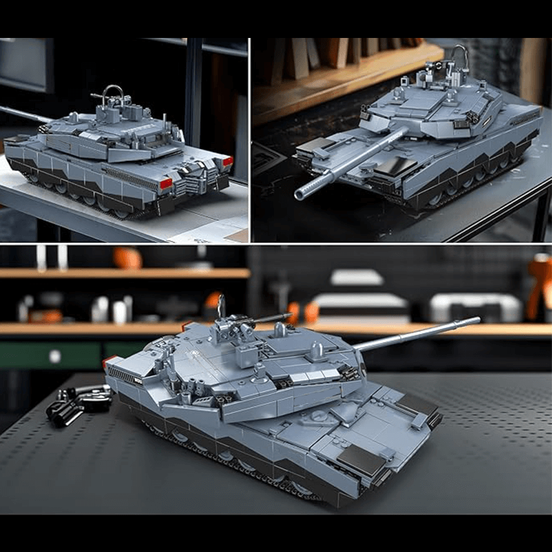 Abrams-X Tank RC - Premium Building Blocks | Turbo Moc