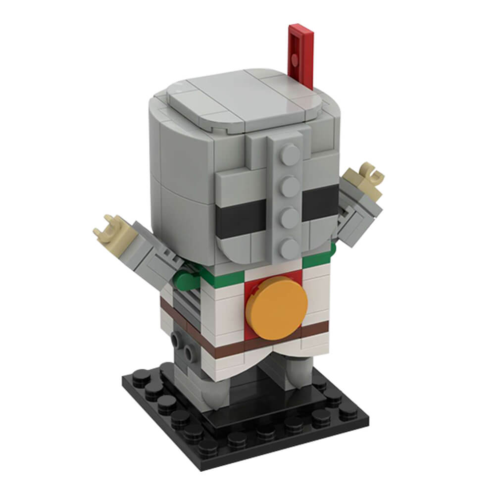 Dark Souls: Brickheadz Solaire MOC 124pcs - Building blocks set - Turbo Moc