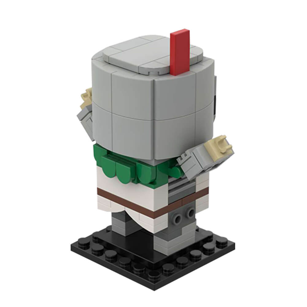 Dark Souls: Brickheadz Solaire MOC 124pcs