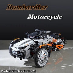 Can-Am Spyder F3 2021  - lego compatible - Turbo moc