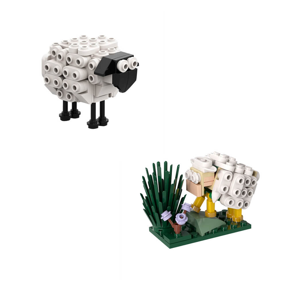 Sheep MOC - Building blocks set - Turbo Moc