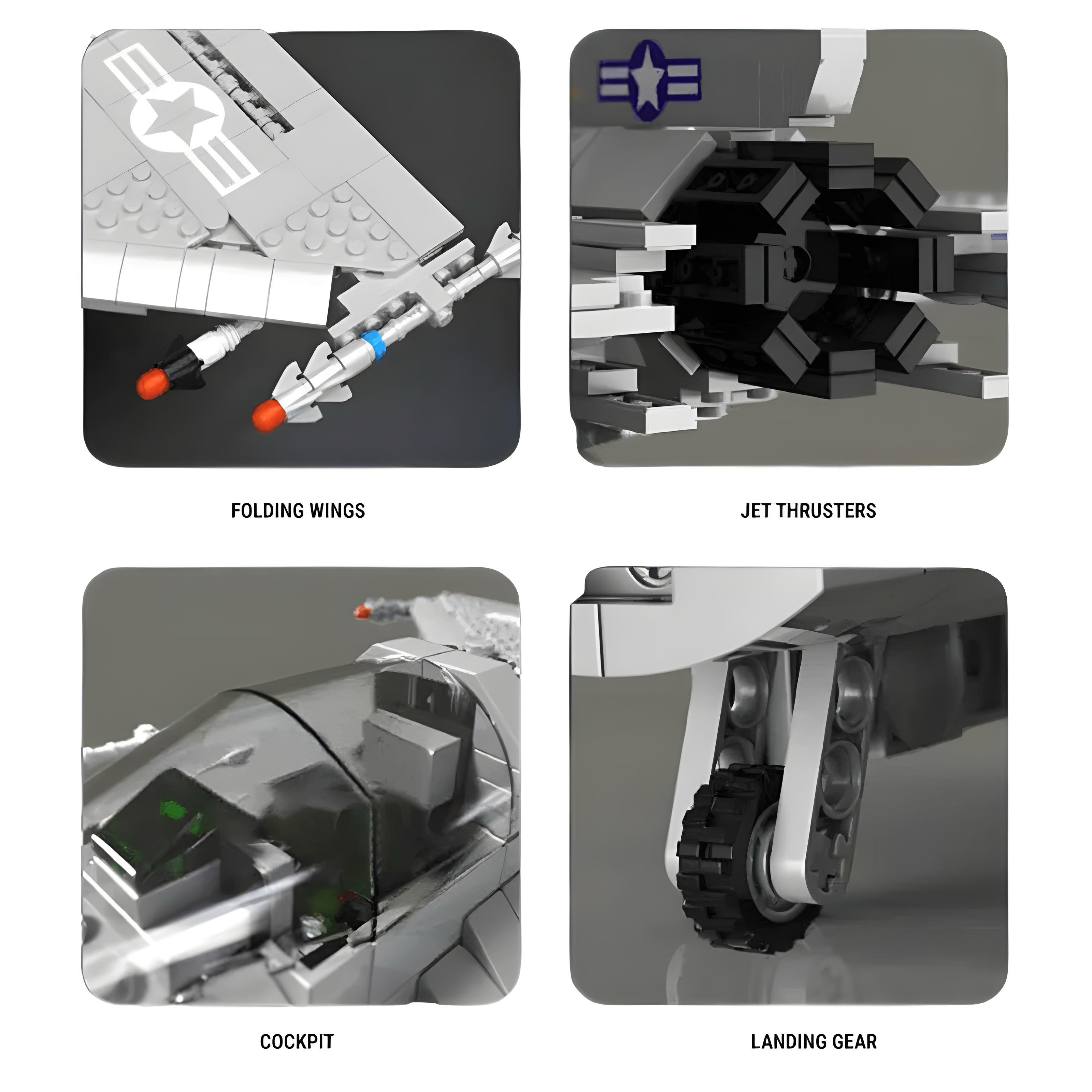 Image of product f16-fighter-jet-1426pcs