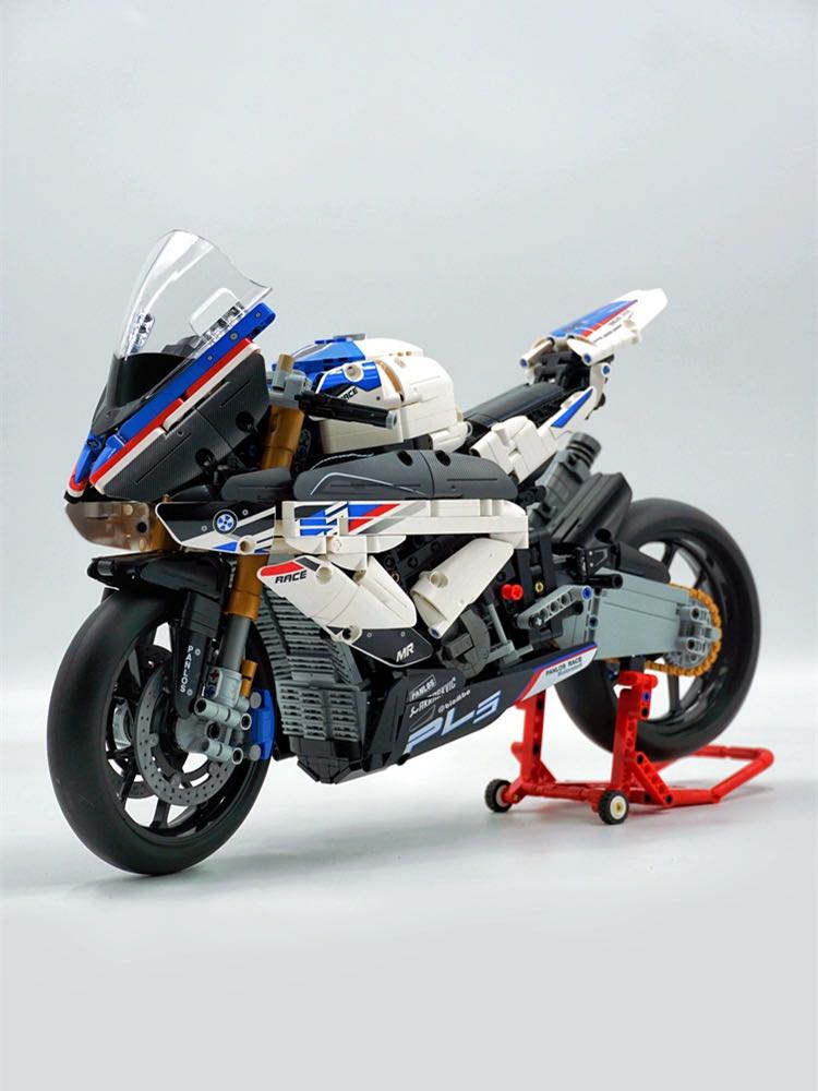BMW HP4 Race - Lego compatible - Turbo Moc