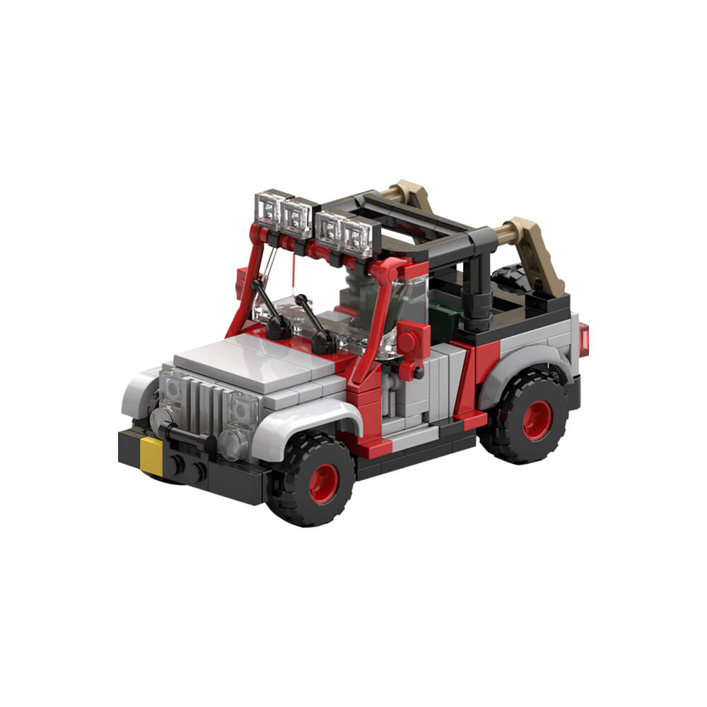 Park Staff Jeep MOC Car 214pcs - Building blocks set - Turbo Moc