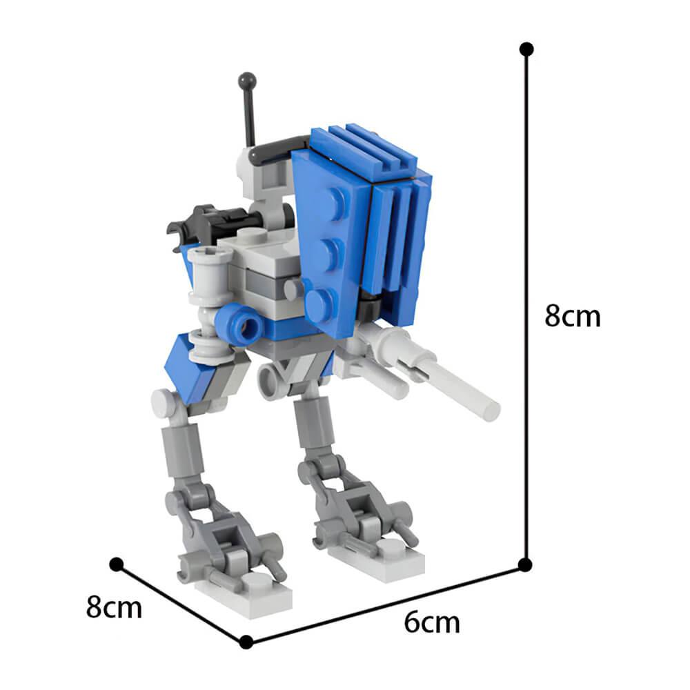 Clone Wars Mini Robot MOC Space War MOC 50pcs