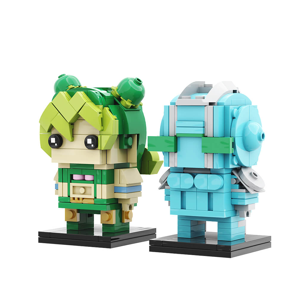 Jolyne Cujoh JOJO MOC 353pcs - Building blocks set - Turbo Moc