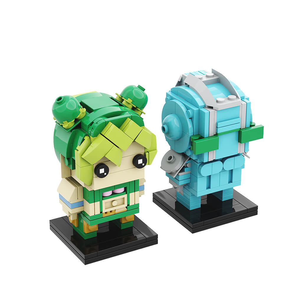 Jolyne Cujoh JOJO MOC 353pcs