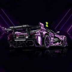 McLaren P1 GTR Purple s set, compatible with Lego