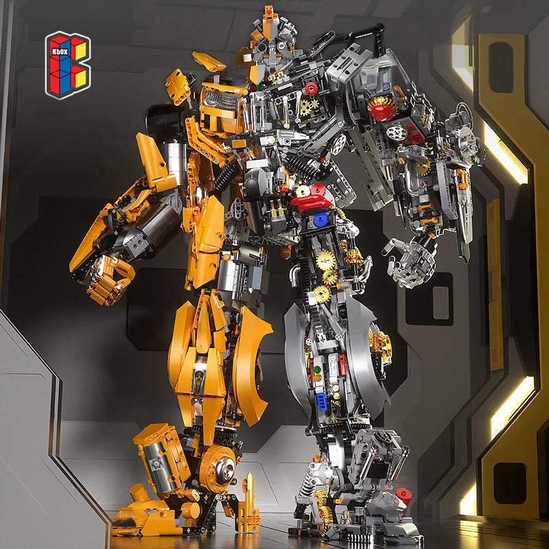 Mech Metamorphic Bumblebee Robot Bricks Toy - Building Blocks set compatible Lego - Turbo Moc