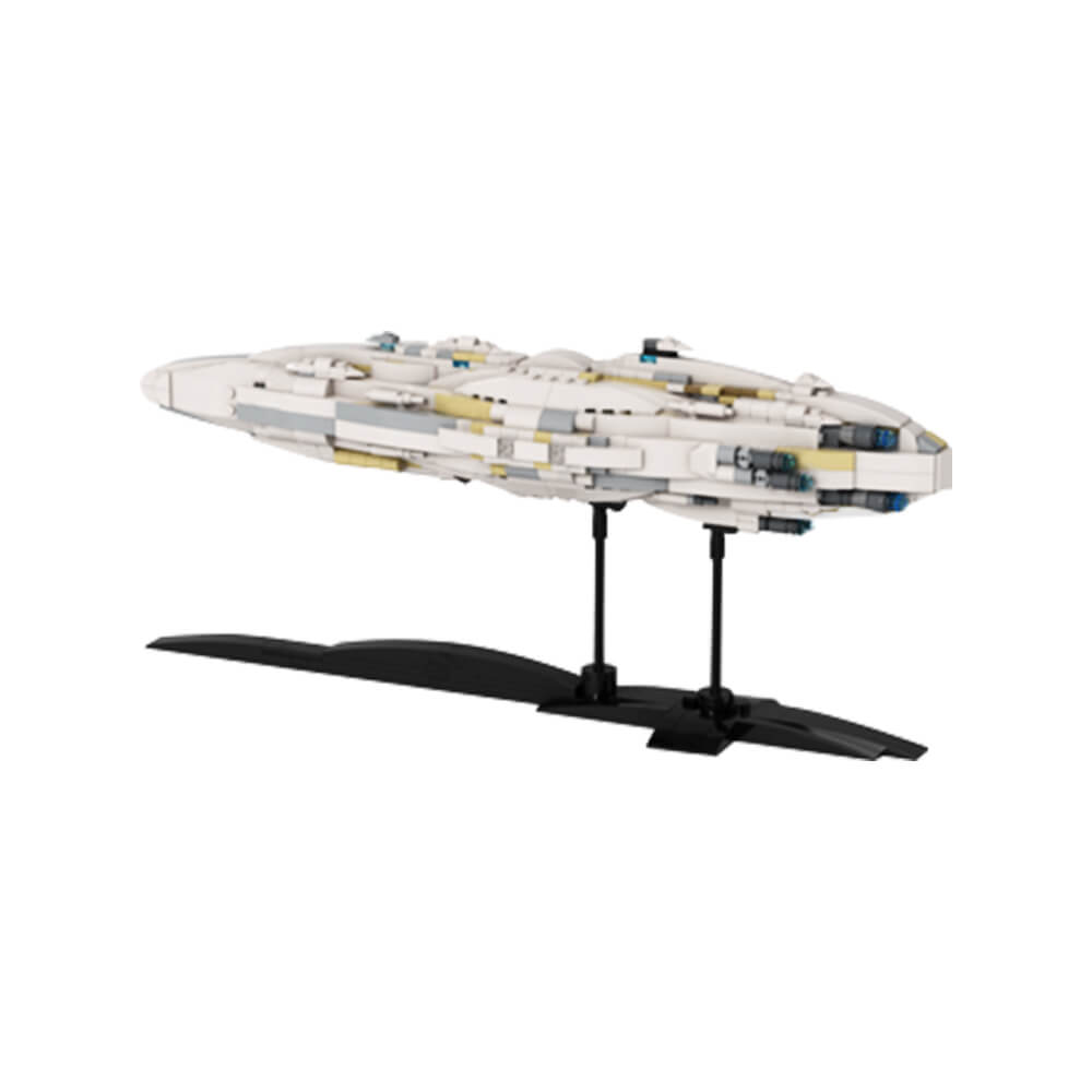 Medium size MC-80 Home one type Star cruiser : Episode VI Space War MOC 680pcs - Building blocks set - Turbo Moc