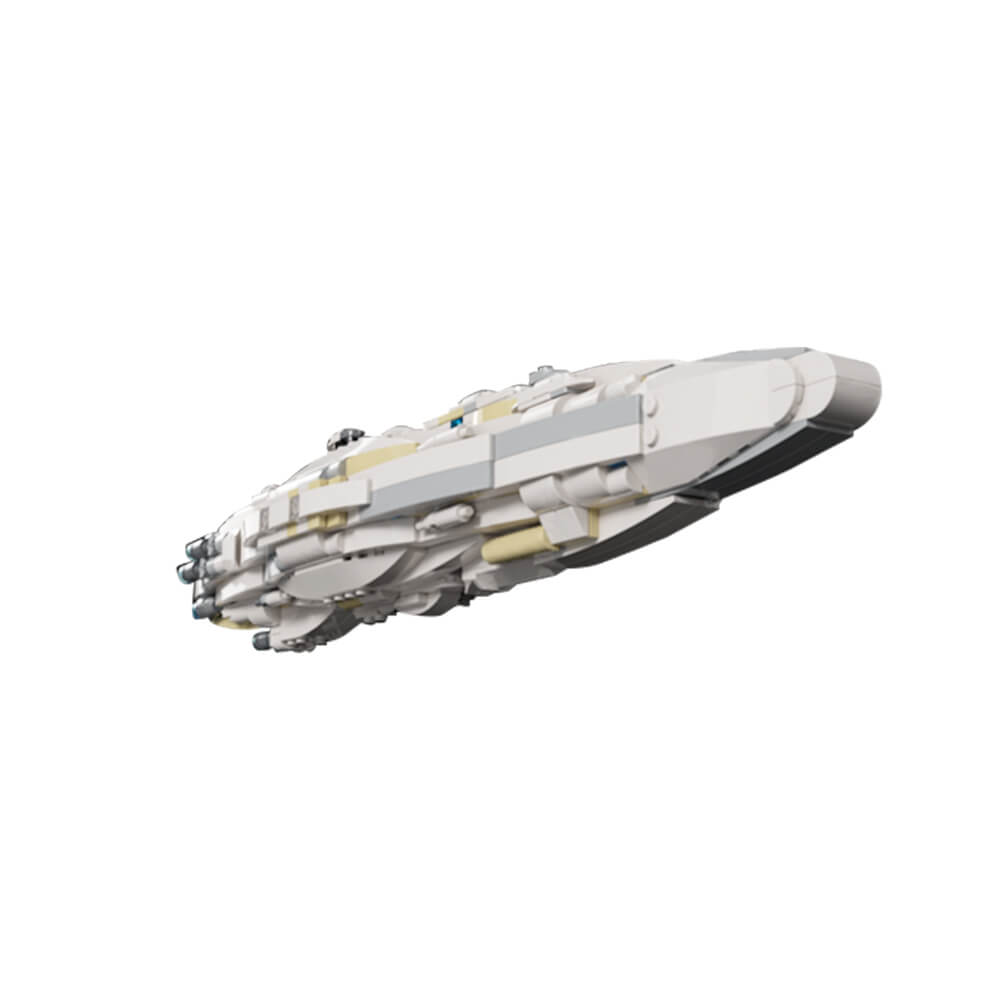 Medium size MC-80 Home one type Star cruiser : Episode VI Space War MOC 680pcs