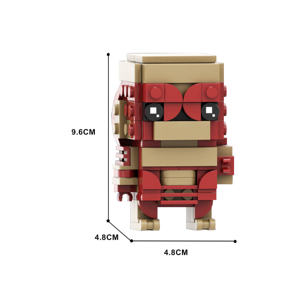 Stranger Series Brickheadz Collection - Dustin & Eleven / Vecna MOC