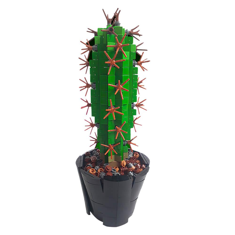 Mini Saguaro Cactus (carnegiea gigantea) MOC 756pcs - Building blocks set - Turbo Moc