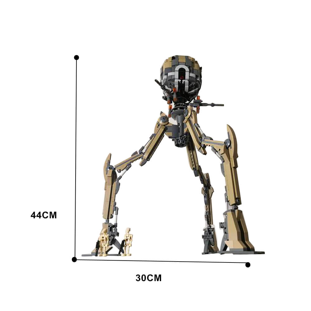Octuptarra Magna Tri-Droid Space War MOC 1006pcs