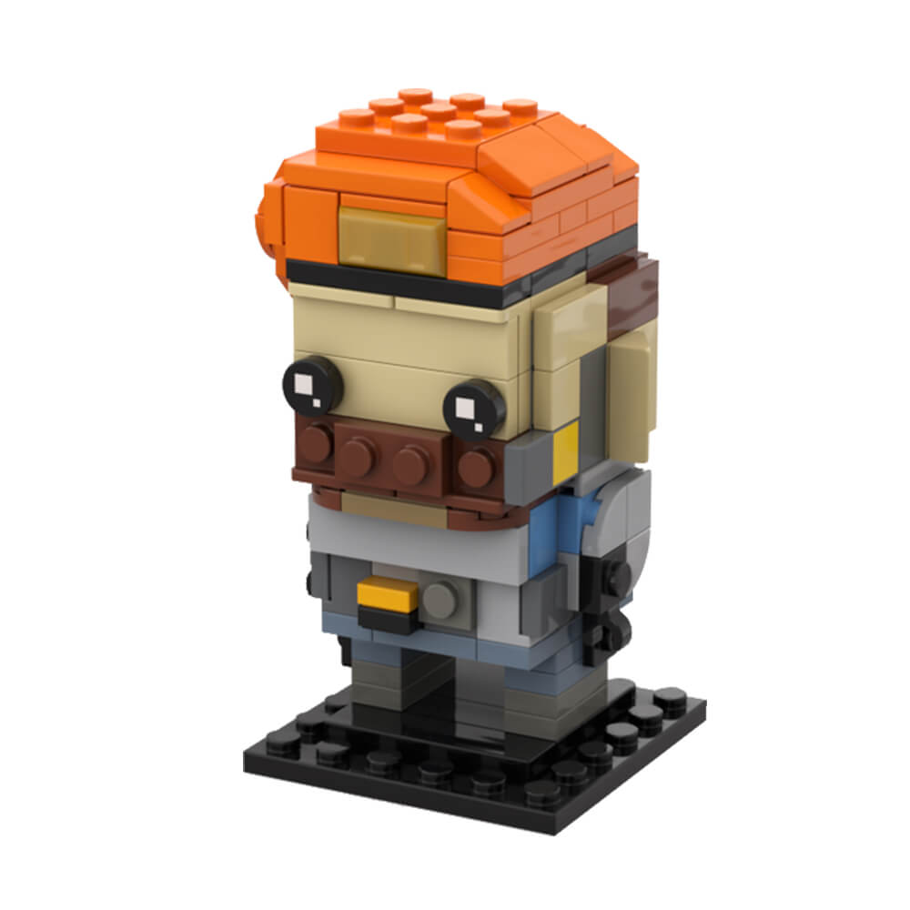 VALORANT Brickheadz Collection Reyna/ Yoru/ Breach/ Viper/ Fade/ Harbor/ Brimstone/ Raze/ Gekko MOC