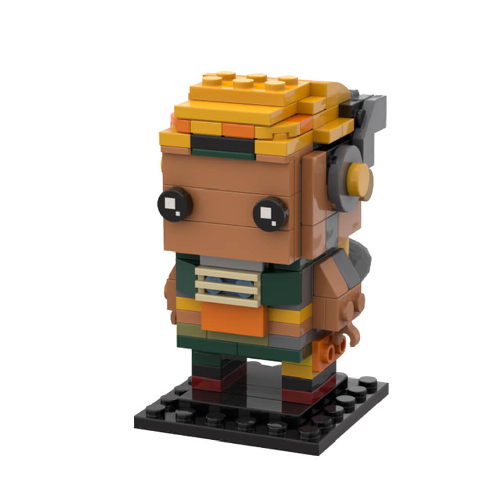 VALORANT Brickheadz Collection Reyna/ Yoru/ Breach/ Viper/ Fade/ Harbor/ Brimstone/ Raze/ Gekko MOC