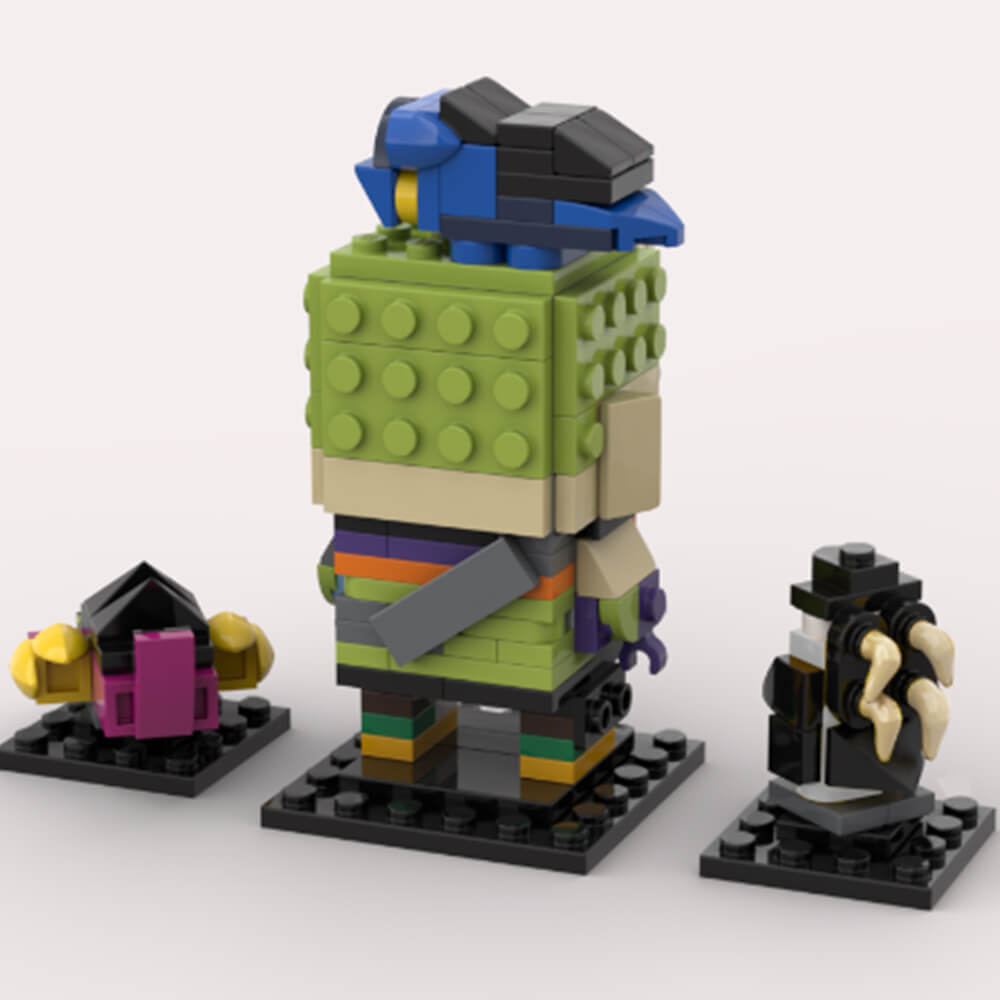 VALORANT Brickheadz Collection Reyna/ Yoru/ Breach/ Viper/ Fade/ Harbor/ Brimstone/ Raze/ Gekko MOC