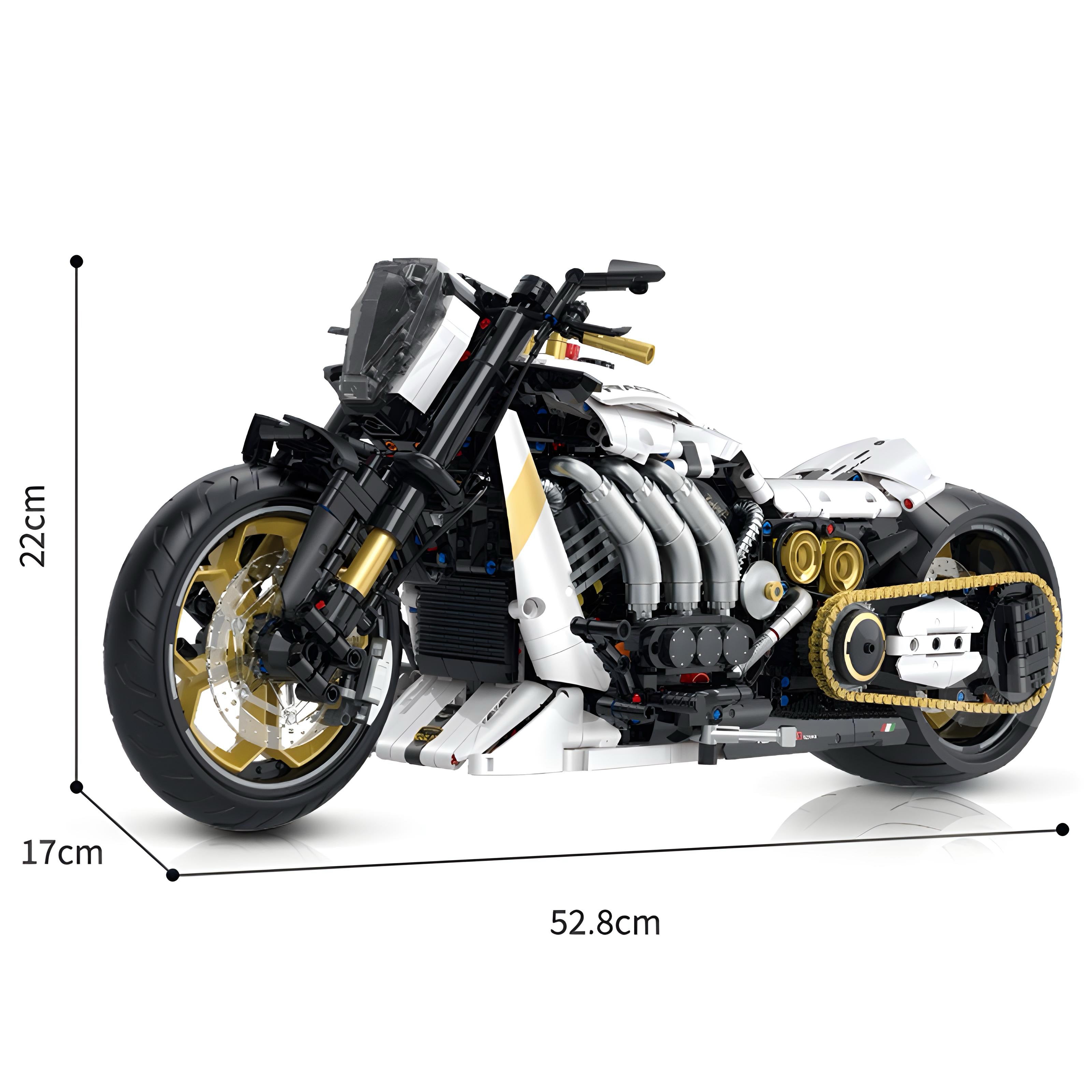 Cyberpunk Chopper 2004pcs-Turbo Moc