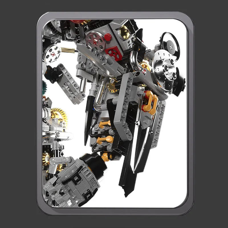 Mech Metamorphic Bumblebee Robot Bricks Toy - Building Blocks set compatible Lego - Turbo Moc